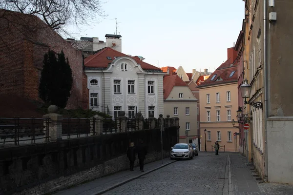 Pohled Staré Město Poznani Centrum Města Poznaň Slavné Nádherné Evropské — Stock fotografie