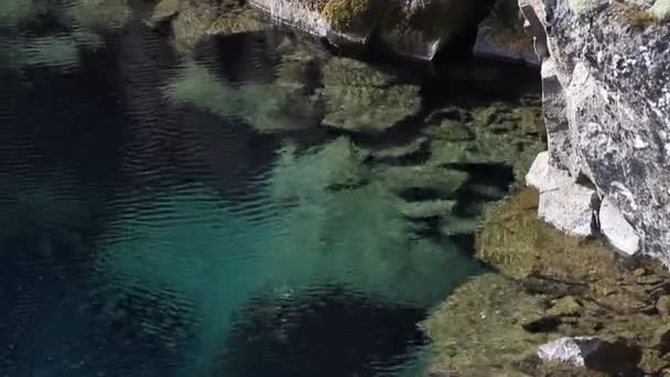 Národního Parku Thingvellir Islandu Ingvellir Nebo Národního Parku Thingvellir Islandu — Stock video