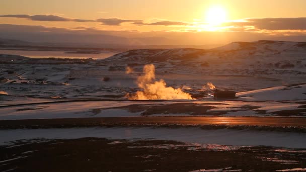 Epic Landscapes Iceland Wonderful Icelandic Nature Rocky Land High Mountains — Stock Video