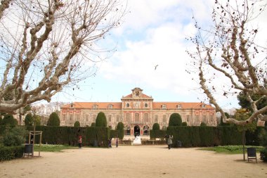 Barcelona görünümü - eski ve ünlü tarihi şehir, İspanya, İspanya. 