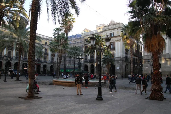 Barcelona View Oude Beroemde Historische Stad Catalonië Spanje — Stockfoto