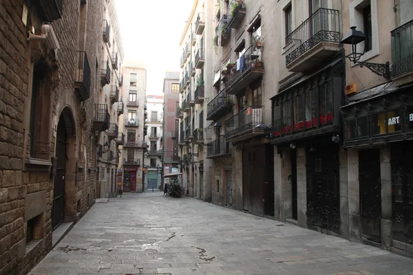 Barcelona View Oude Beroemde Historische Stad Catalonië Spanje — Stockfoto