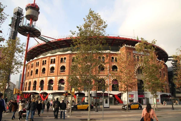 Vista Barcelona Ciudad Histórica Antigua Famosa Cataluña España —  Fotos de Stock