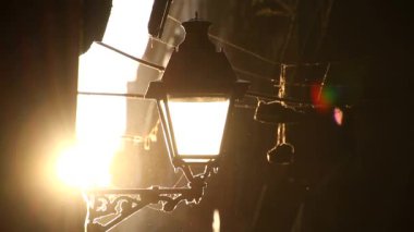 Barcelona görünümü - eski ve ünlü tarihi şehir, İspanya, İspanya. 