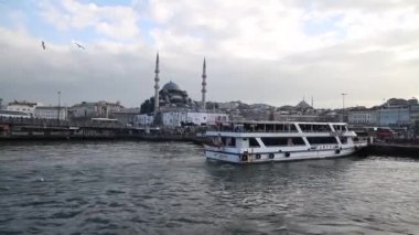 Istanbul tarihi bölümü, Türkiye'nin ünlü şehir manzara. Istanbul manzarası, Türkiye. Istanbul 'un deniz manzaralı. Açık Istanbul şehir. Doğu Turizm şehir.