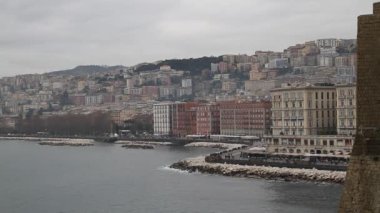Napoli eski tarihi merkezi, Napoli, İtalya. Streats ve binalar Napoli.