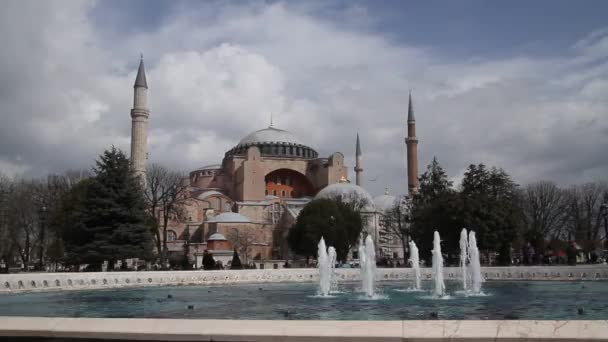 Krajina Historické Části Istanbulu Turecko Známé Město Pohled Istanbul Turecko — Stock video