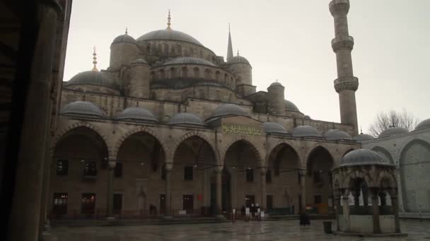 Краєвид Історичній Частині Стамбула Туреччина Знаменитого Міста Видом Стамбул Туреччина — стокове відео