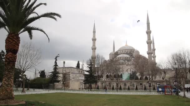 Krajina Historické Části Istanbulu Turecko Známé Město Pohled Istanbul Turecko — Stock video