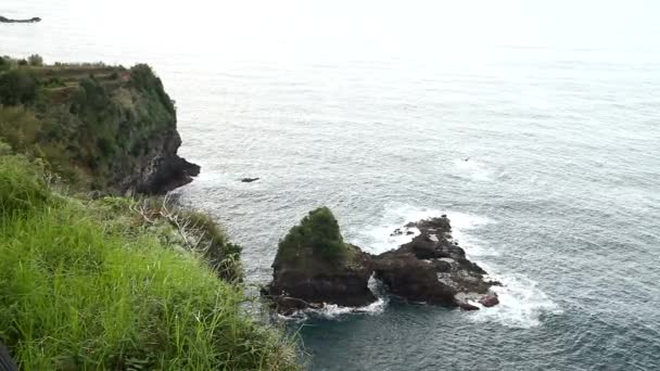 Madeira Görünümü Güzel Samimi Doğa Portekizce Ada Üzerinde Portekiz Özerklik — Stok video