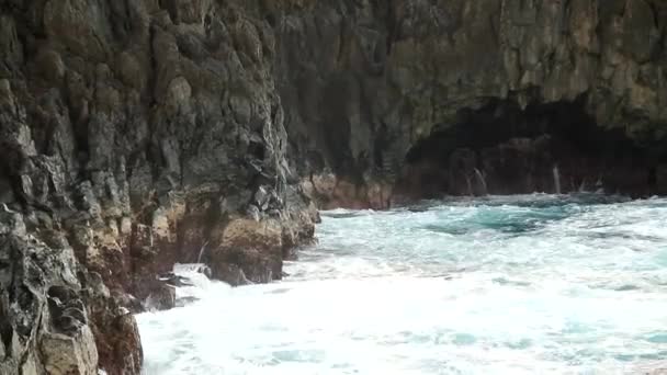 Madeira Visa Vacker Och Mysig Natur Portugisiska Portugal Autonomi Madeira — Stockvideo