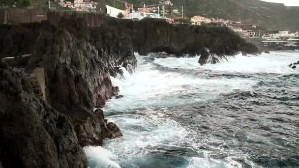 Madeira Görünümü Güzel Samimi Doğa Portekizce Ada Üzerinde Portekiz Özerklik — Stok video