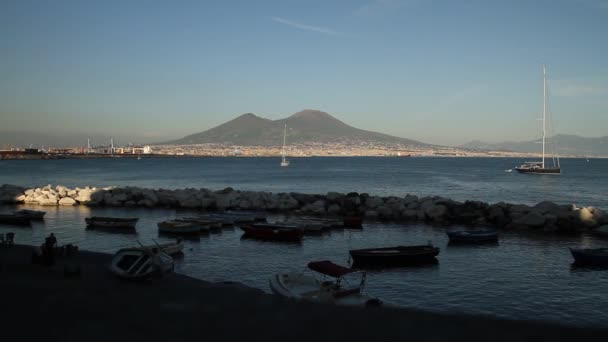 Neapol Staré Historické Centrum Neapol Itálie Streats Budovy Napoli — Stock video