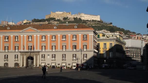 Nápoles Centro Histórico Velho Napoli Itália Ruas Edifícios Napoli — Vídeo de Stock