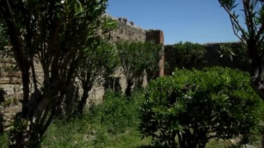 Tarihi Roma kalıntıları. Kazı Pompei, İtalya. Pompei scavi, Napoli. 