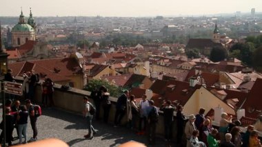 Prag, eski görünümünü ve güzel çek şehir.