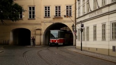 Prag, eski görünümünü ve güzel çek şehir.