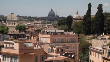 Roma, İtalya Roma Forumu. Roma mimarisi ve Simgesel. Roma ve İtalya'nın eski ve ünlü cazibe.