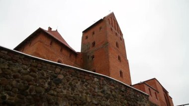 Trakai kale Vilnus, Litvanya yakınındaki.