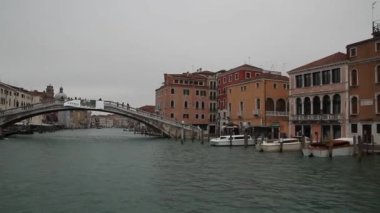 Kış, Ocak, İtalyan Venedik kanallar görünümünü venezia, Venedik. Eski binalar, kanallar, su.