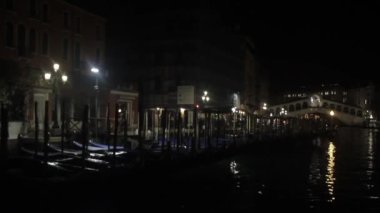 Kış, Ocak, İtalyan Venedik kanallar görünümünü venezia, Venedik. Eski binalar, kanallar, su.