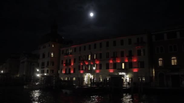 Βενετία Στο Χειμώνα Venezia Τον Ιανουάριο Προβολή Από Κανάλια Στη — Αρχείο Βίντεο