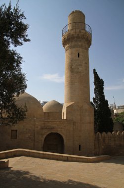 Eski Şehir, Bakü, Azerbaycan. -15-yüzyıl Sarayı Şirvanşahlar Sarayı. 