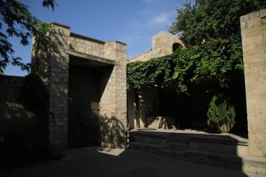 Eski Şehir, Bakü, Azerbaycan. -15-yüzyıl Sarayı Şirvanşahlar Sarayı. 