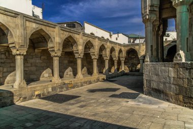 Eski Şehir, Bakü, Azerbaycan. -15-yüzyıl Sarayı Şirvanşahlar Sarayı. 