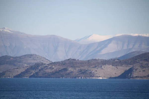 Άποψη Της Κέρκυρας Κέρκυρα Κερκυρα Πρωτεύουσα Του Νησιού Της Κέρκυρας — Φωτογραφία Αρχείου