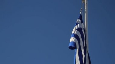 Atina güzel cityscape. Atina'nın eski şehir ve Akropol, Agora, Plaka ve antik kalıntıların Parthenon Tapınağı. 