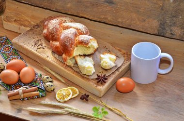 Lezzetli ev yapımı pasta