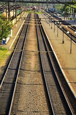 Demiryolu rayları
