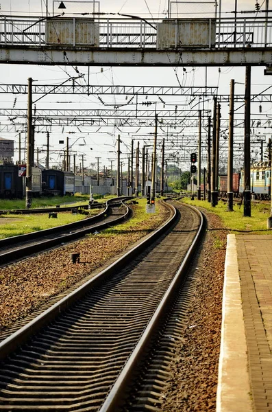 Eisenbahngleise — Stockfoto