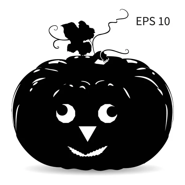 Pumpkin for the holiday of Halloween, design for decorating EPS10, on a white background, vector