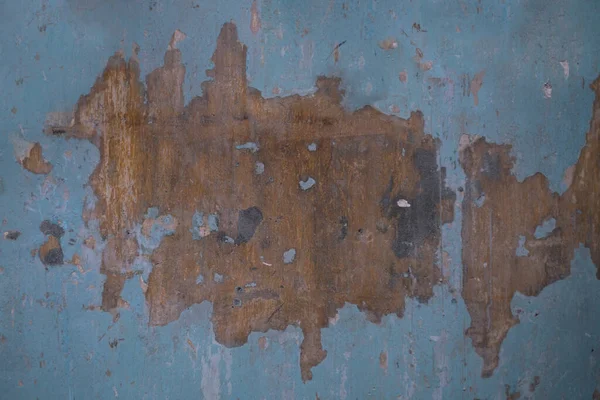 Placa Madeira Com Cor Descascada Mostrando Textura Madeira Antiga Decoração — Fotografia de Stock
