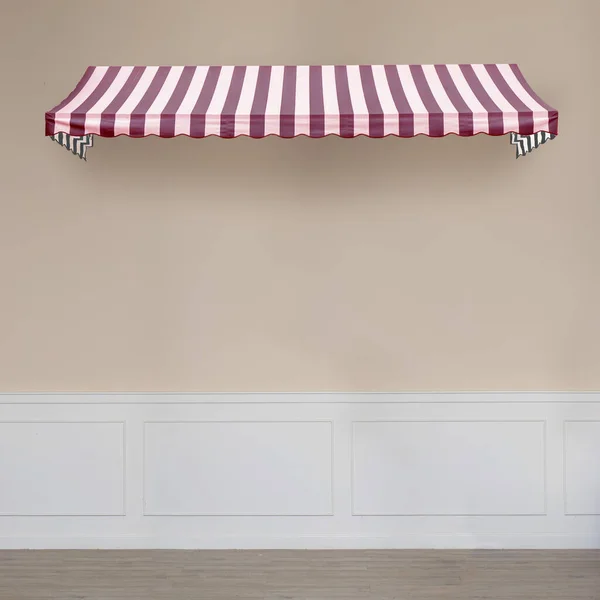 Awning Wall Empty Room — Stock Photo, Image