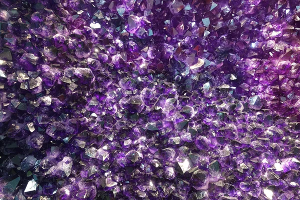 Purple Natural Crystal Background — Stock Photo, Image