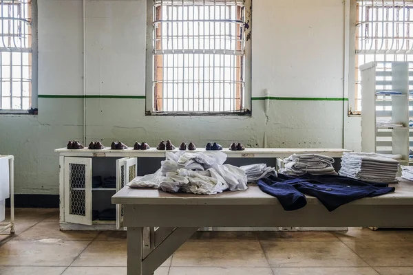 Lavadero Prisión Prisioneros Trabajan — Foto de Stock