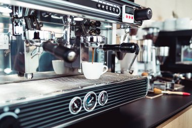 Espresso kahve makinesi dökme