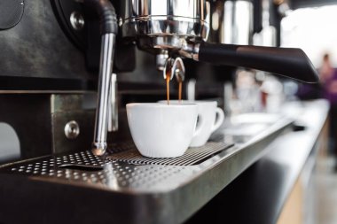 Espresso kahve makinesi dökme