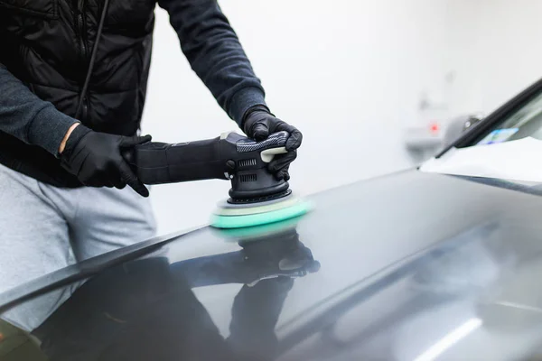 Cleaner Washing Car Car Wash — Stock Photo, Image