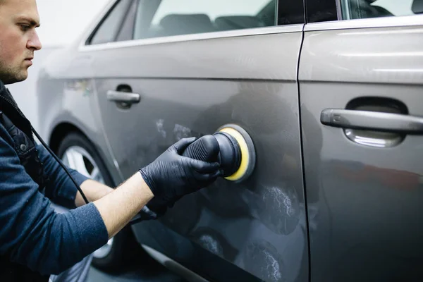 Renare Tvätt Bilen Biltvätten — Stockfoto