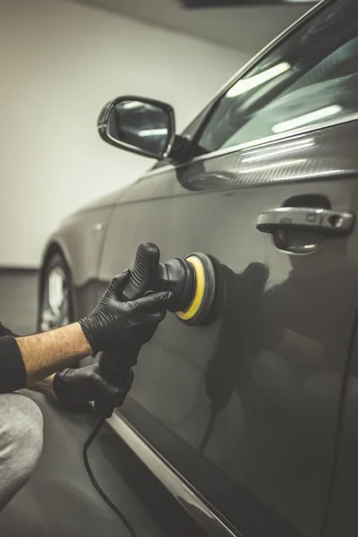 Auto Der Waschstraße Reinigen — Stockfoto