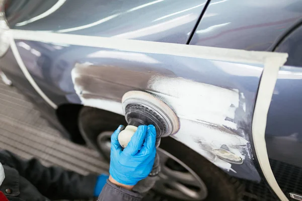 Carro Mecânico Reparação Automóveis — Fotografia de Stock