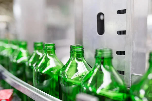 Water Factory Water Bottling Line Processing Bottling Pure Spring Water — Stock Photo, Image