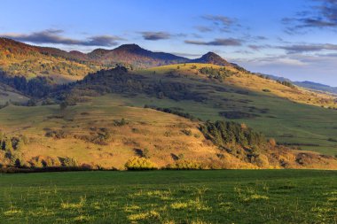 Pieniny manzarası, sonbahar, Slovakya