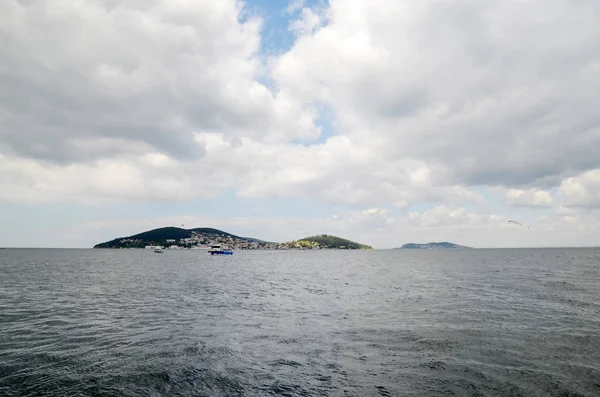 Prens Adaları'na Marmara Denizi görüntüleyin. Türkiye
