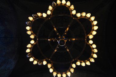  Lambada Ayasofya Müzesi (iç). Aşağıdan ateş