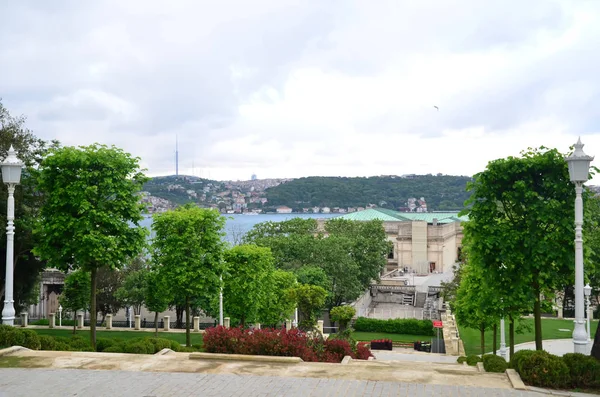 Yıldız Parkı, Istanbul, Türkiye. Güzel manzara